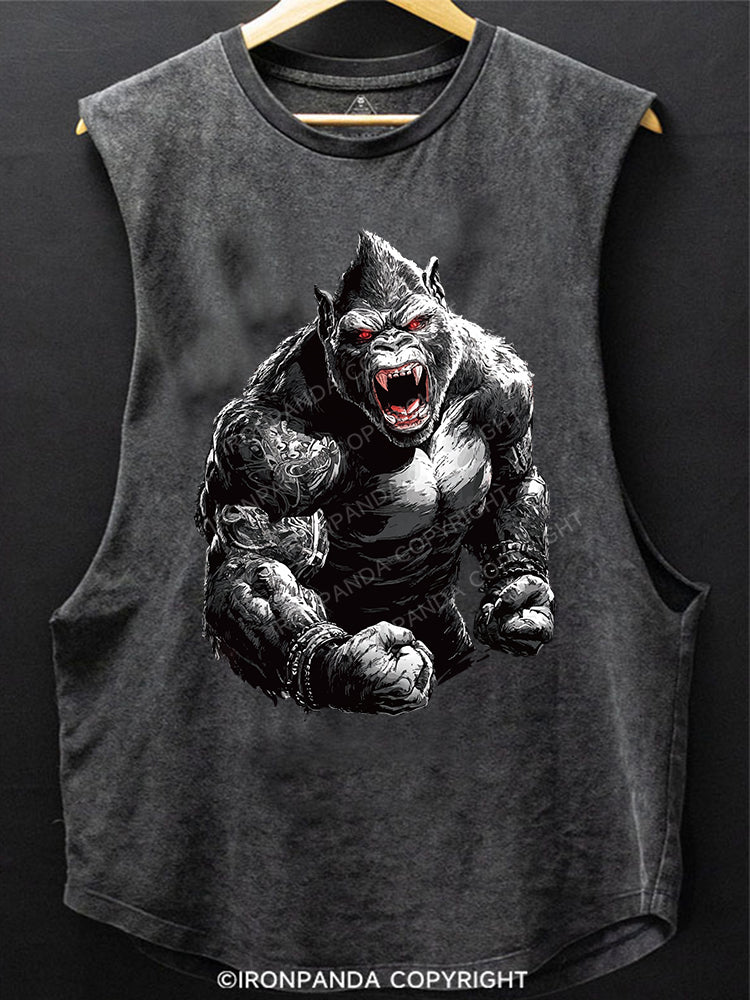 gorilla Scoop Bottom Cotton Tank