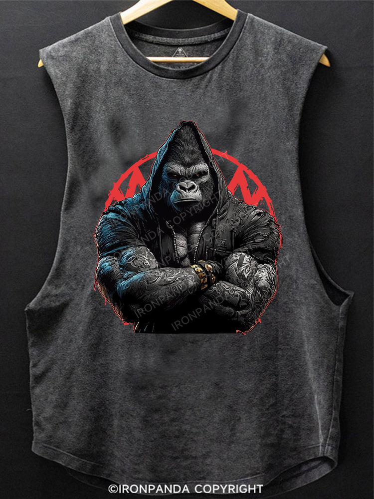 gorilla Scoop Bottom Cotton Tank