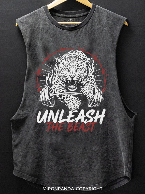 Unleash the Beast Scoop Bottom Cotton Tank