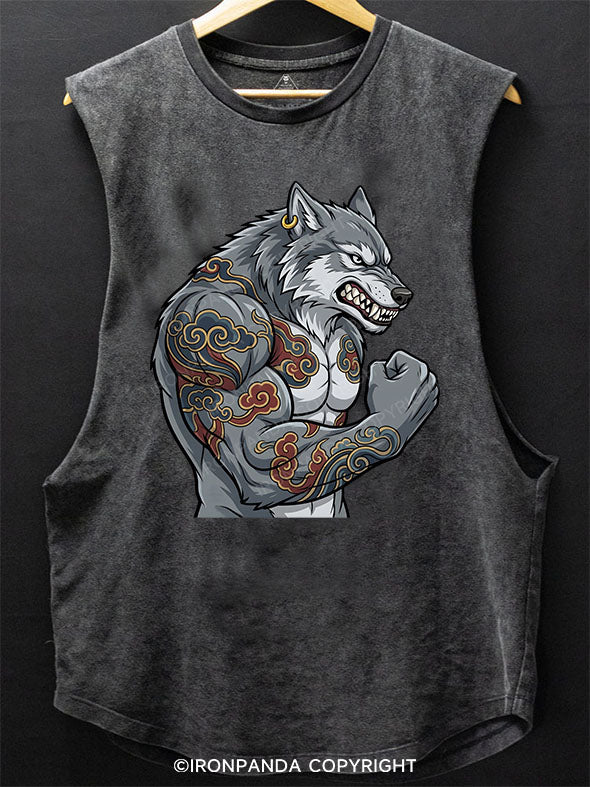 Lone Strength Scoop Bottom Cotton Tank