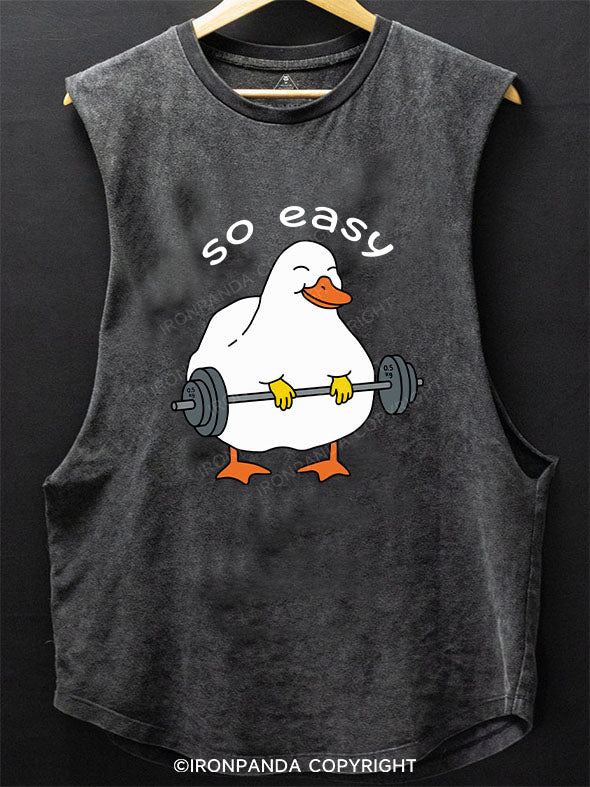 so easy Scoop Bottom Cotton Tank
