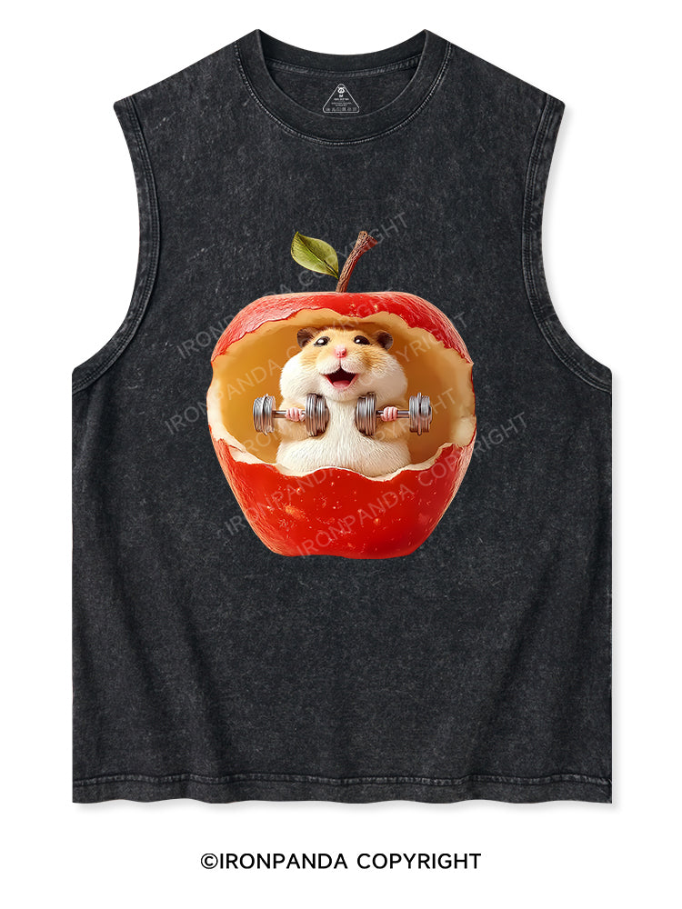 BITE INTO FITNESS Washed Tank