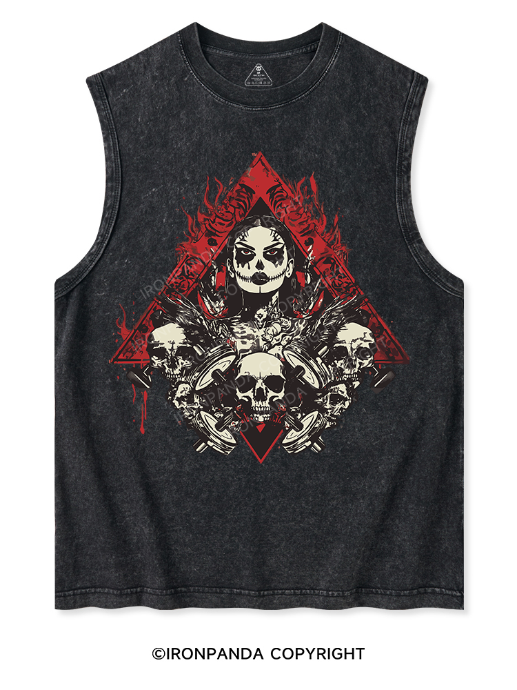 DEADLIFT OR DIE Washed Tank