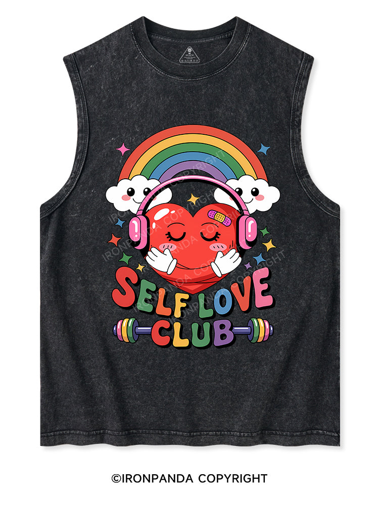 SELF LOVE CLUB Washed Tank