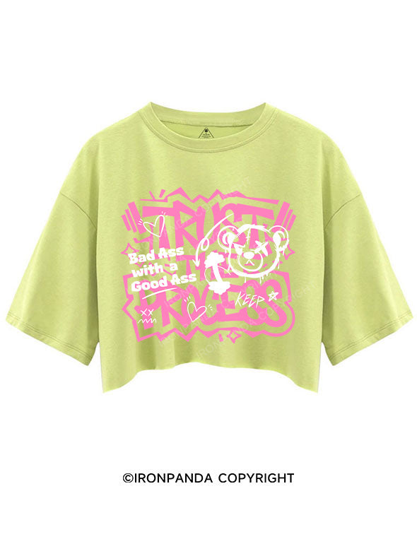 TRUST THE PROCESS CROP TOPS