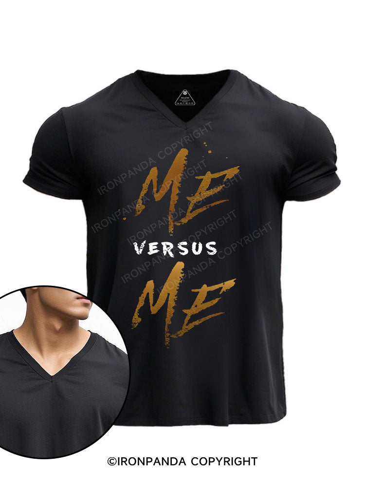 ME and me V-neck Gym Shirt