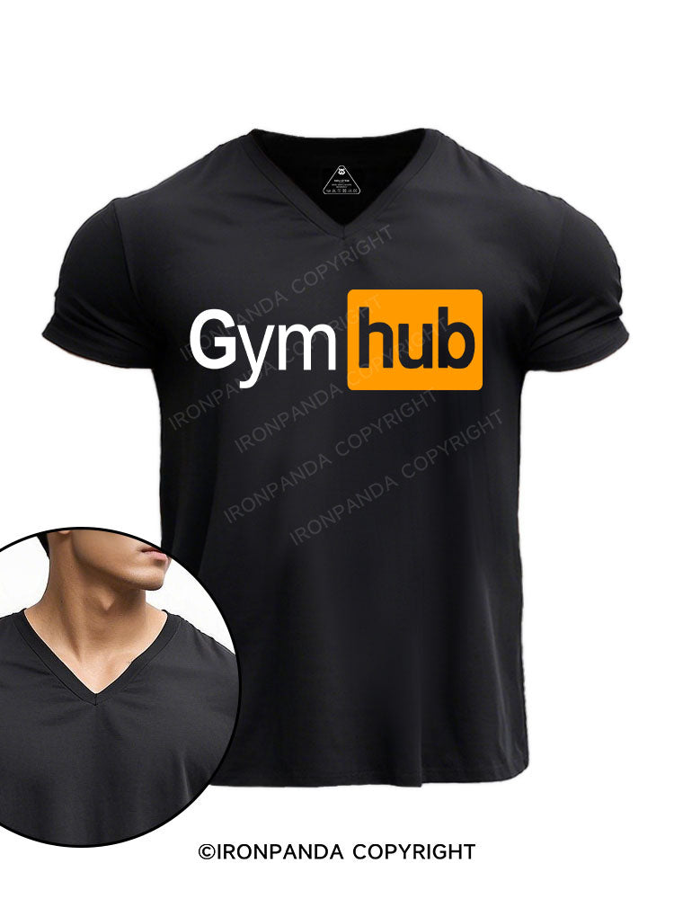 Gym Hub V-neck Gym Shirt