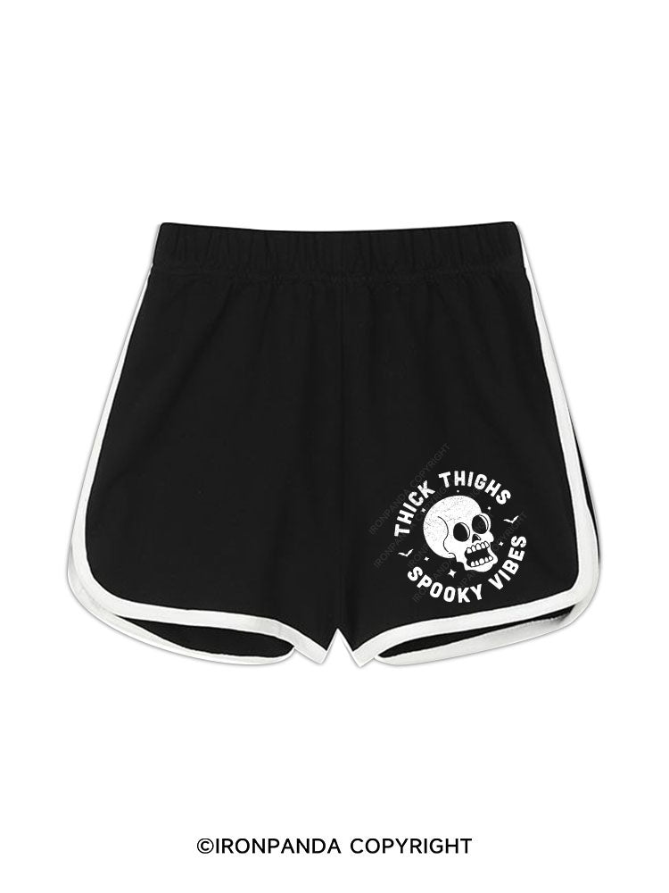 THICK THIGHS SPOOKY VIBES Workout Shorts