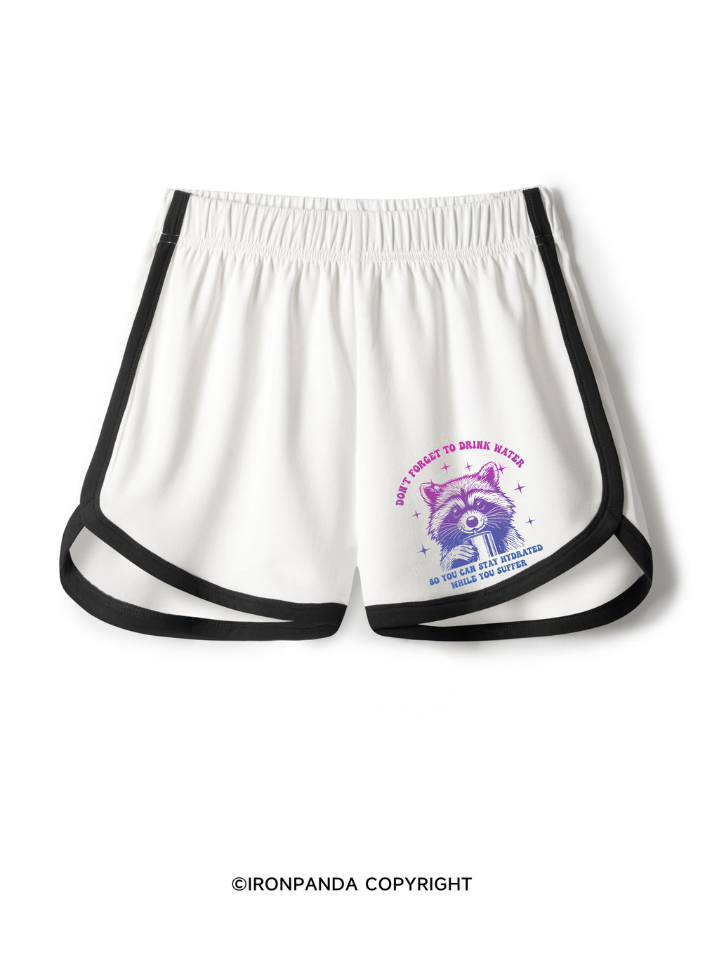 DON'T FORGET TO DRINK WATER Workout Shorts