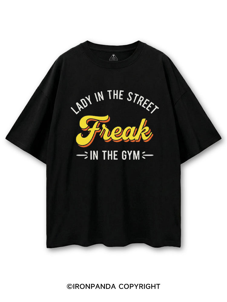 LADY IN THE STREET FREAK IN THE GYM COTTON PUMP COVER