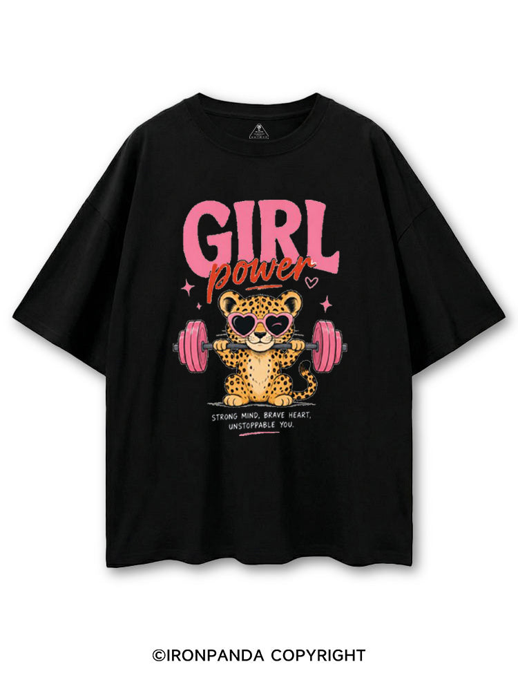 GIRL POWER STRONG MIND BRAVE HEART UNSTOPPED YOU COTTON PUMP COVER