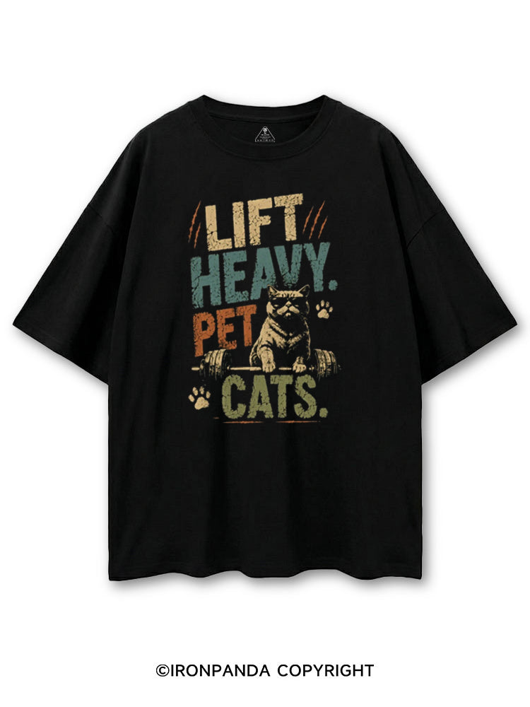LIFT HEAVY PET CATS FUNNY KITTY COTTON PUMP COVER
