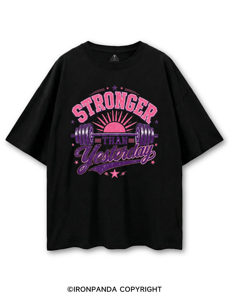 STRONGER THAN YESTERDAY SUNSHINE COTTON PUMP COVER
