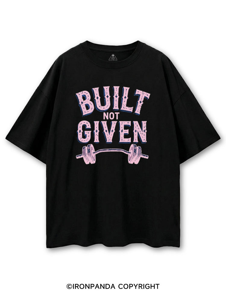 BUILT NOT GIVEN WORKOUT COTTON PUMP COVER