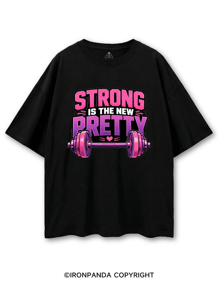 STRONG IS THE NEW PRETTY FITNESS COTTON PUMP COVER