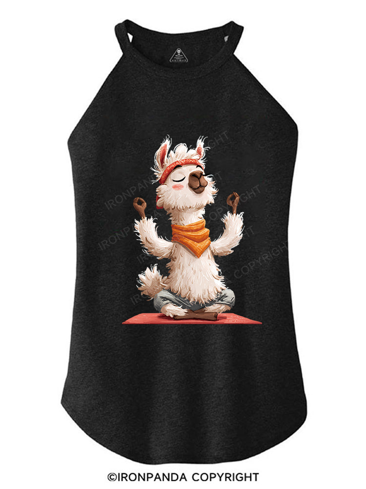 ALPACA YOGA TRI ROCKER COTTON TANK