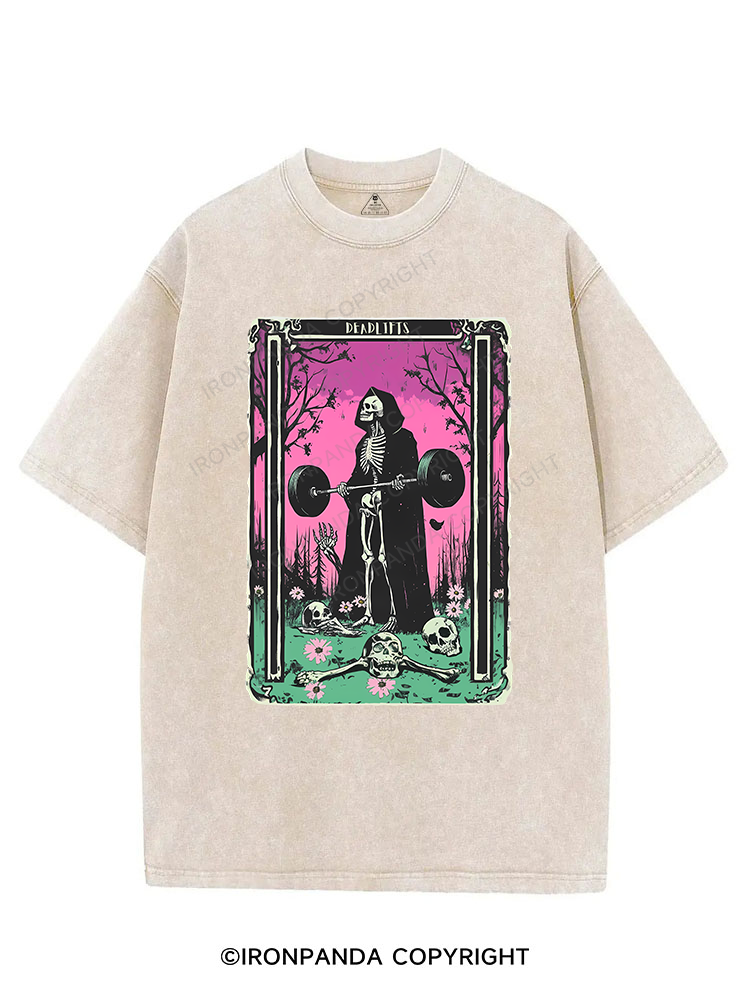 DEADLIFTING REAPER VINTAGE GYM SHIRT