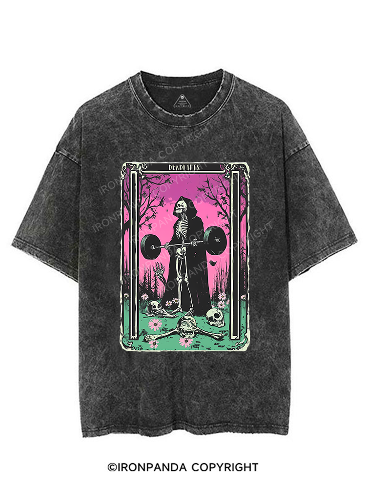 DEADLIFTING REAPER VINTAGE GYM SHIRT