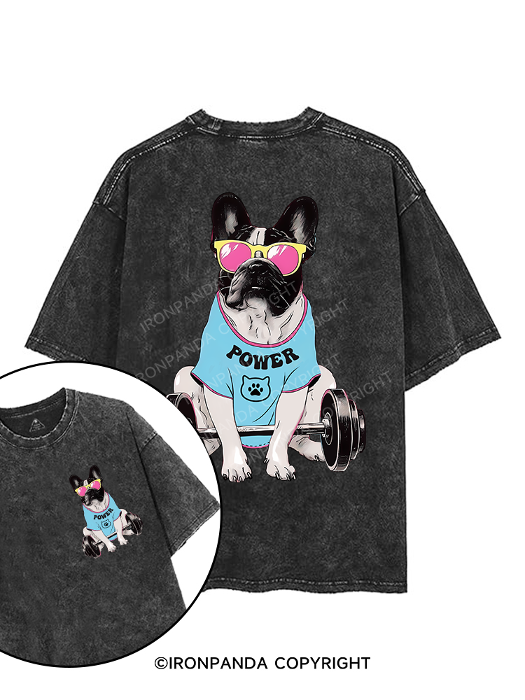 SQUATS & SNORTS printed Gym Shirt
