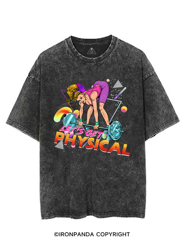 Let's Get Physical Workout VINTAGE GYM SHIRT