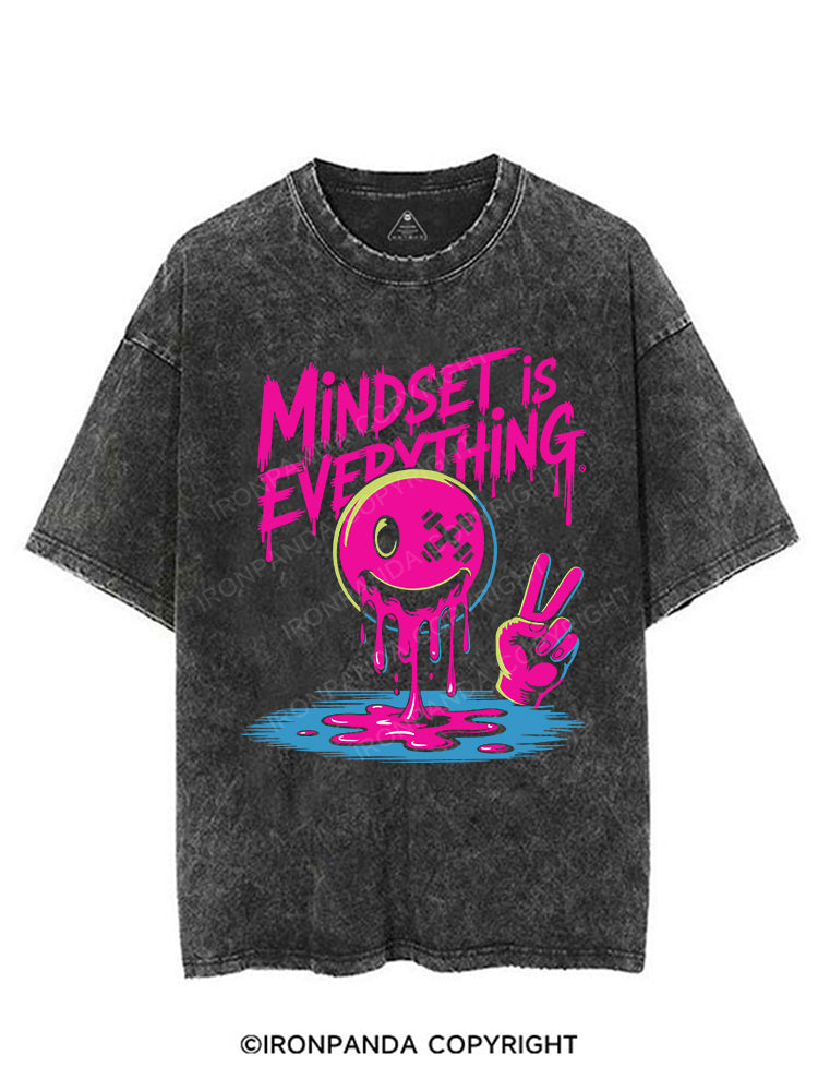 MINDSET IS EVERYTHING VINTAGE GYM SHIRT