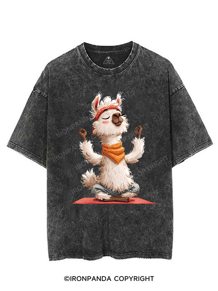 ALPACA YOGA VINTAGE GYM SHIRT