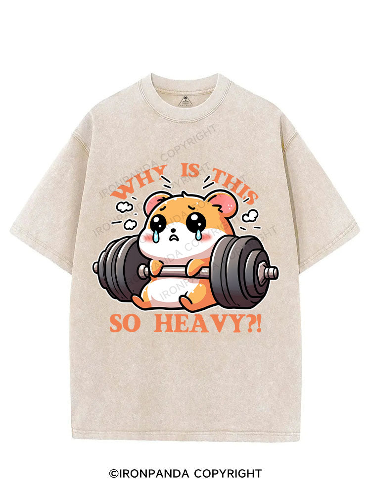 WHY IS THIS SO HEAVY？！ VINTAGE GYM SHIRT