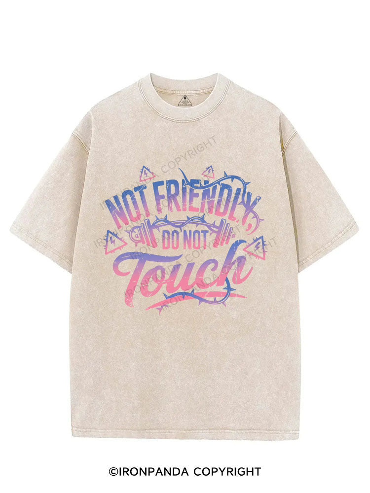Not friendly, do not touch VINTAGE GYM SHIRT