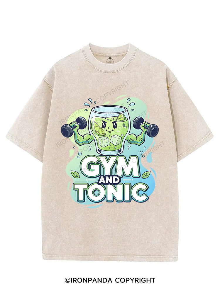 Gym and Tonic VINTAGE GYM SHIRT