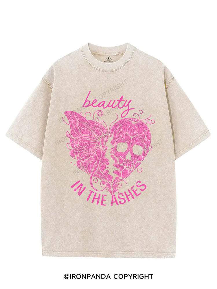 BEAUTY IN THE ASHES VINTAGE GYM SHIRT