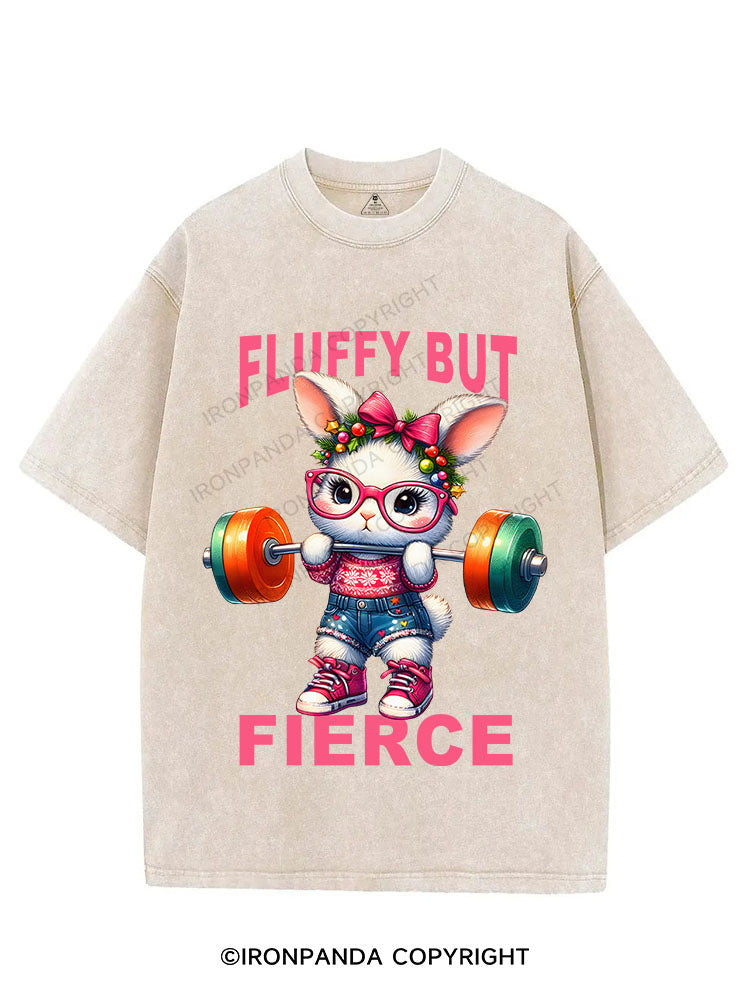 Fluffy but Fierce! VINTAGE GYM SHIRT