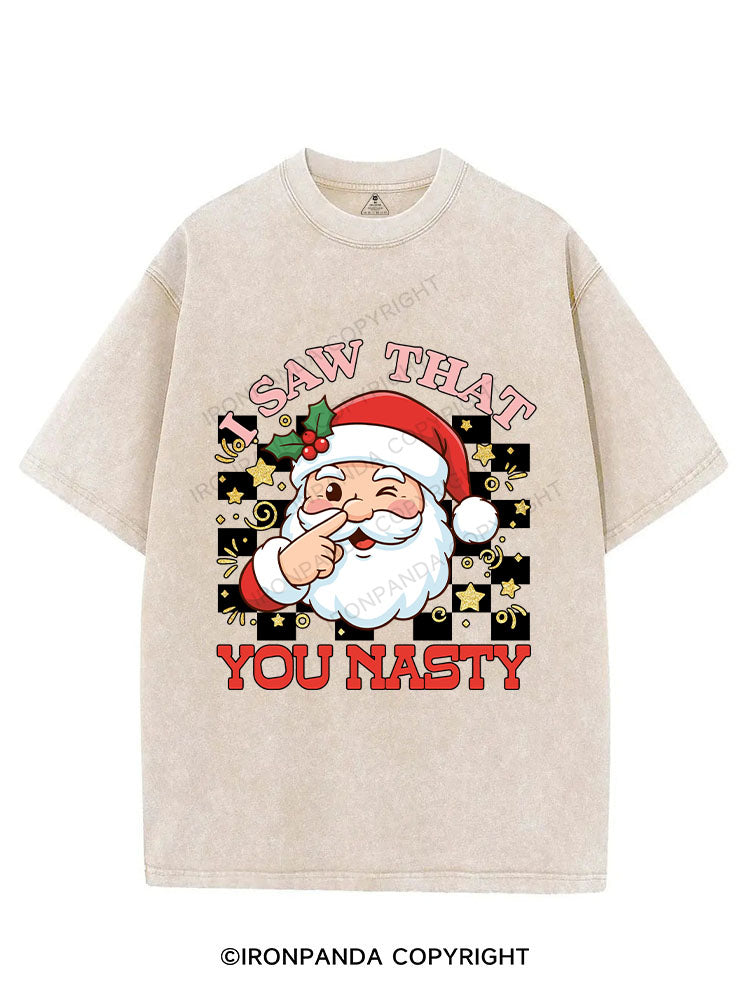 I SAW THAT, YOU NASTY VINTAGE GYM SHIRT