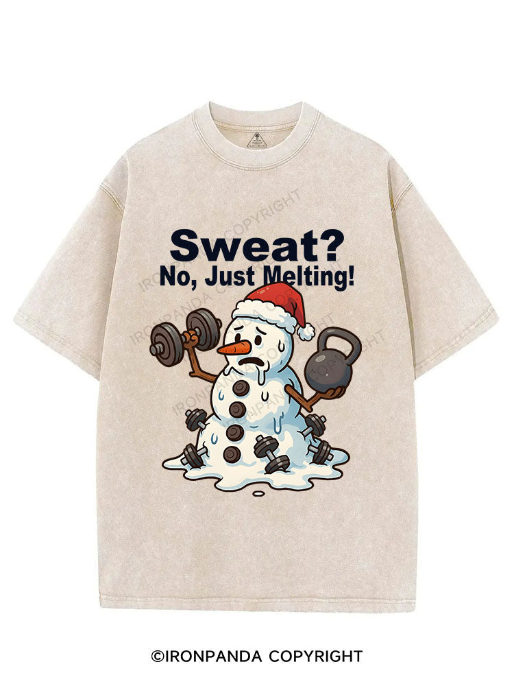 Sweat？ No, Just Melting! VINTAGE GYM SHIRT