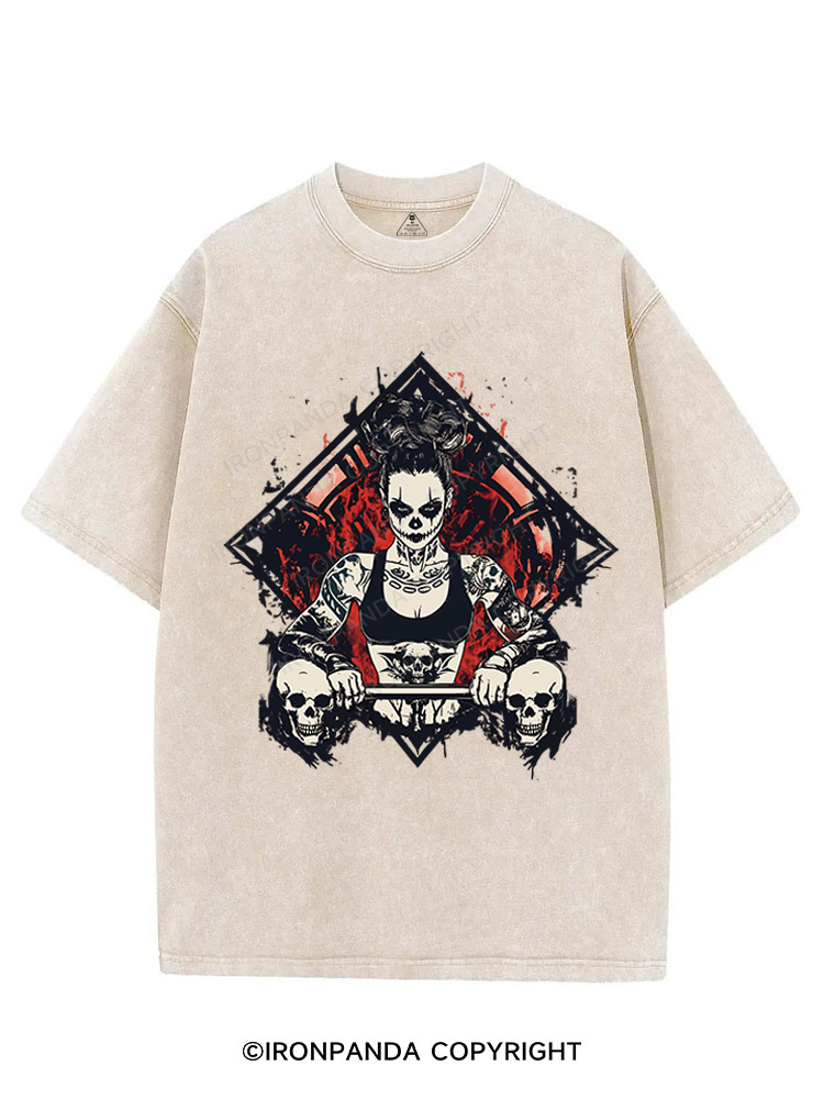 HEAVY LIFTS, DARK VIBES VINTAGE GYM SHIRT