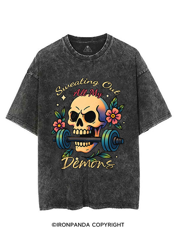 Sweating Out All My Demons VINTAGE GYM SHIRT