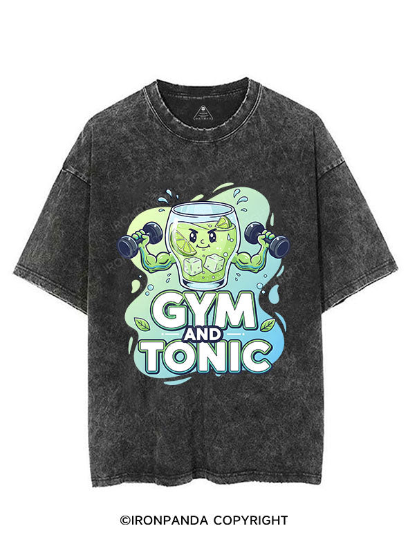 Gym and Tonic VINTAGE GYM SHIRT