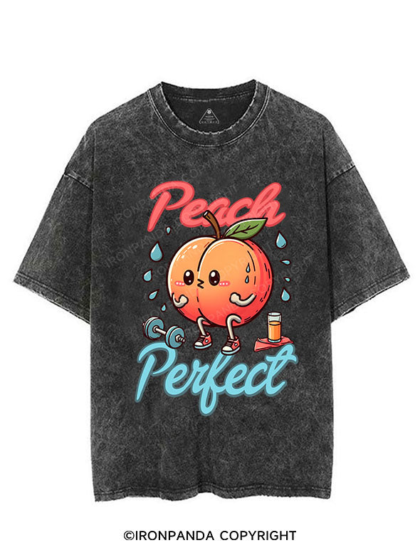 PEACH PERFECT VINTAGE GYM SHIRT