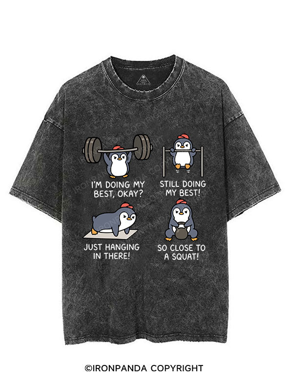 I’m Doing My Best VINTAGE GYM SHIRT