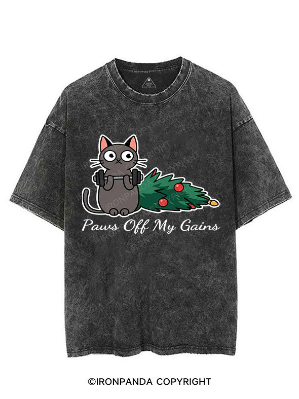 Paws Off My Gains! VINTAGE GYM SHIRT