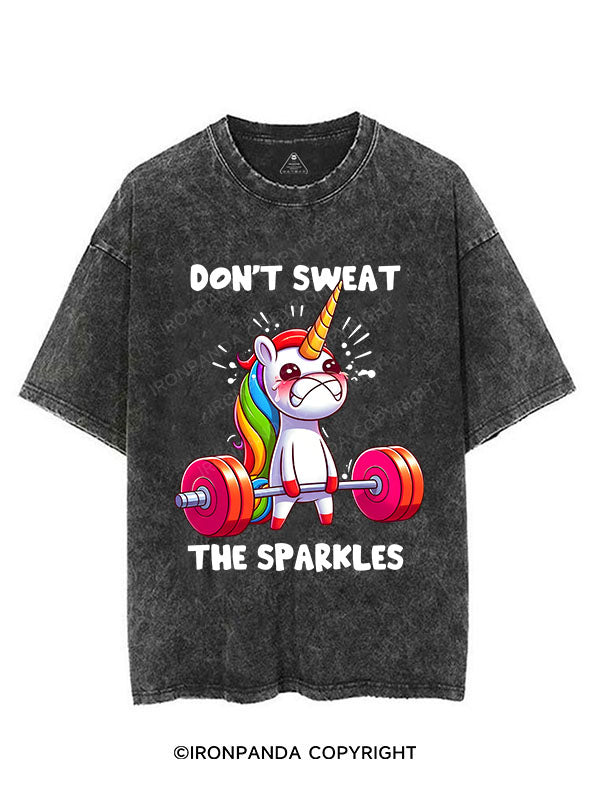 DON'T SWEAT THE SPARKLES VINTAGE GYM SHIRT