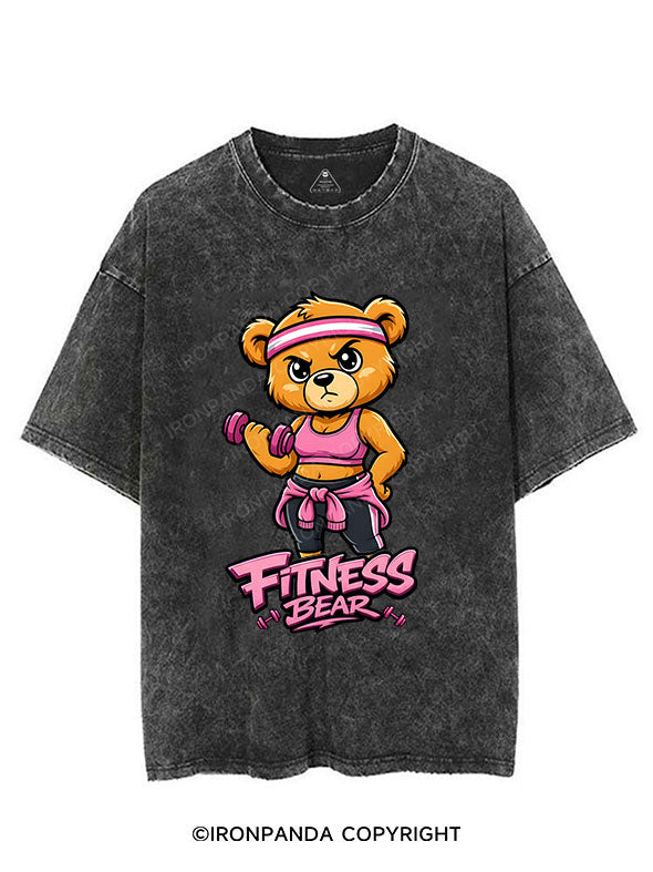 fitness bear VINTAGE GYM SHIRT