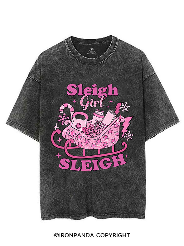 sleigh girl sleigh VINTAGE GYM SHIRT