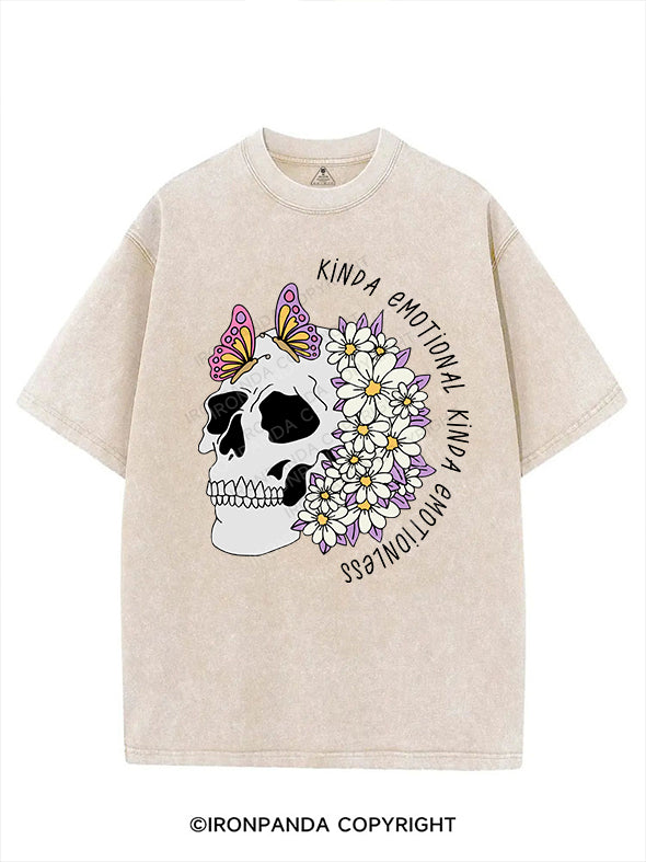 KINDA EMOTIONAL KINDA EMOTIONLESS VINTAGE GYM SHIRT