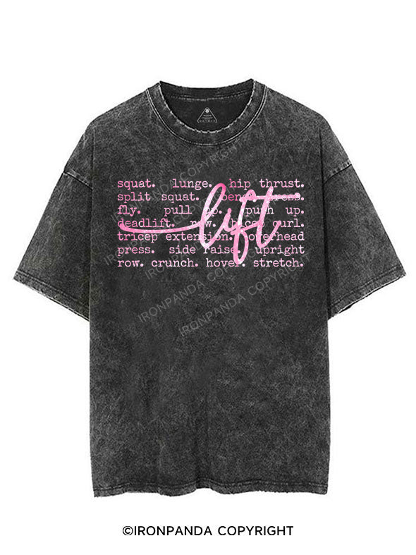 Lift VINTAGE GYM SHIRT