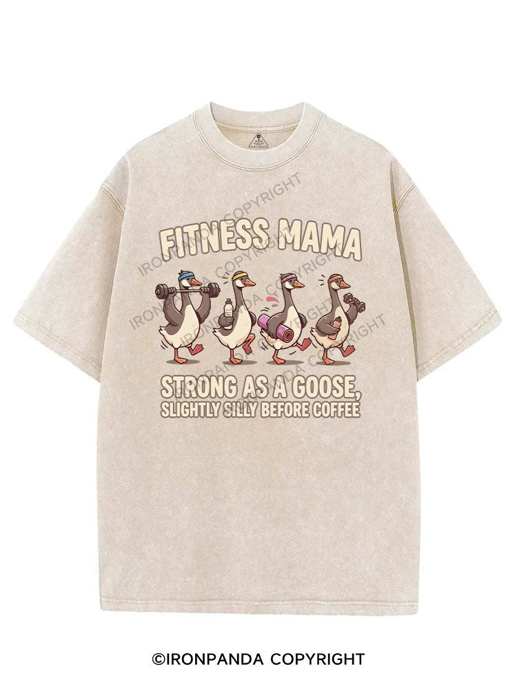 FITNESS MAMA VINTAGE GYM SHIRT