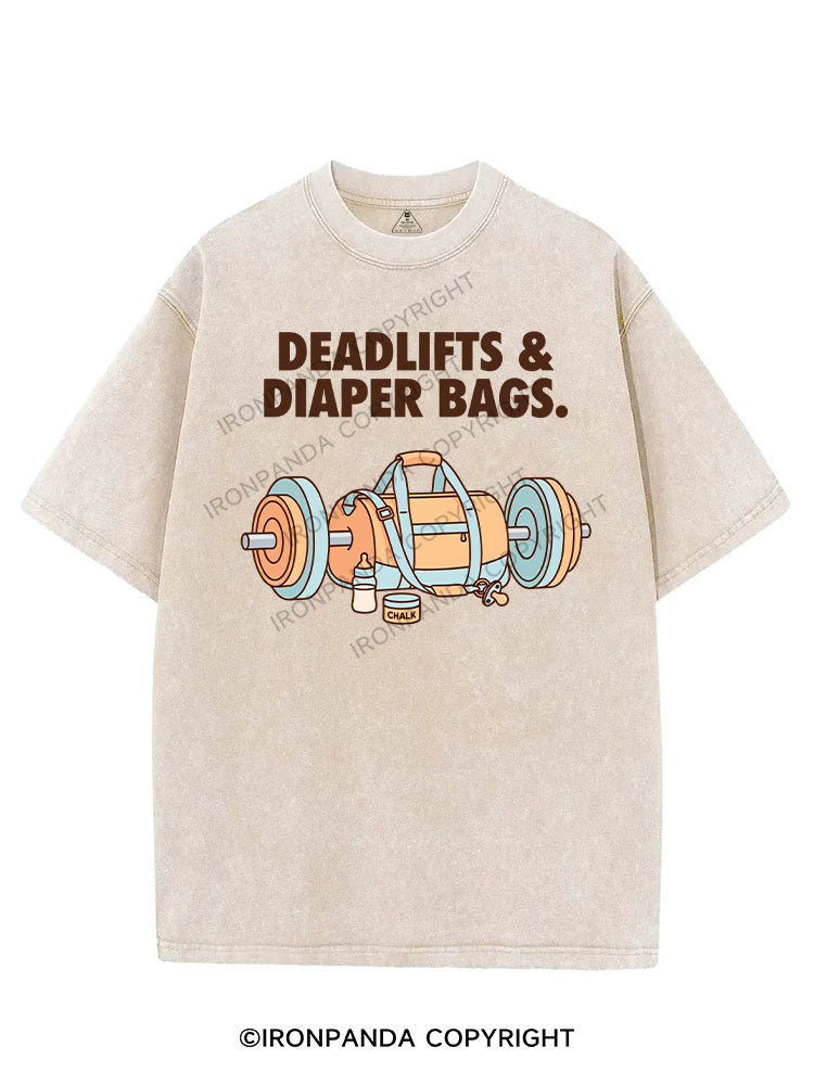 DEADLIFTS & DIAPER BAGS VINTAGE GYM SHIRT