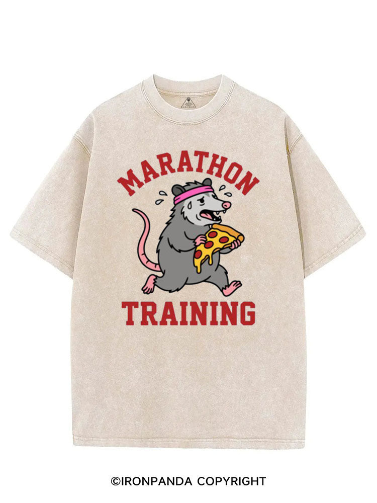 MARATHON TRAINING VINTAGE GYM SHIRT