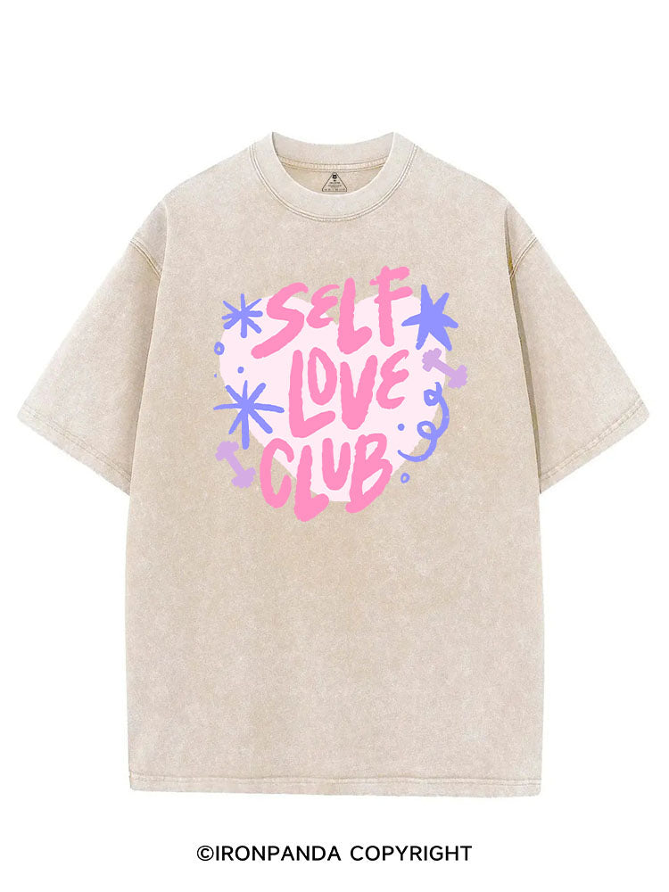 SELF LOVE GYM CLUB VINTAGE GYM SHIRT