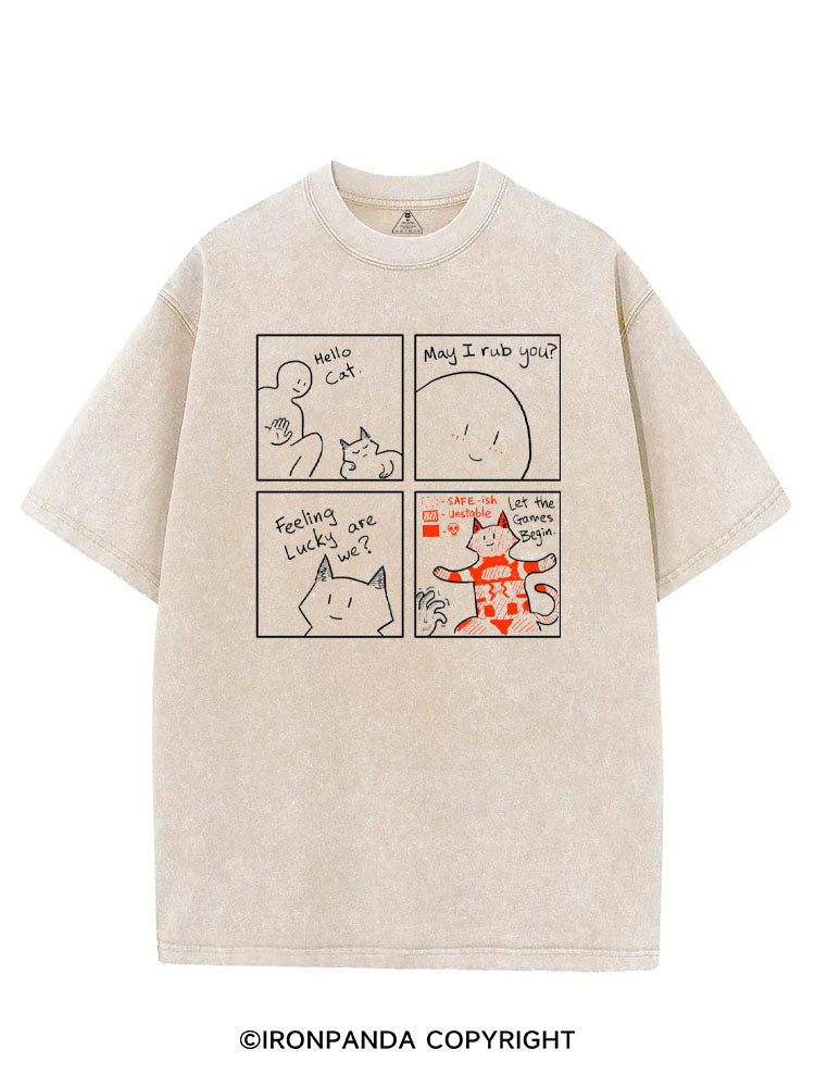 GYM & CAT VINTAGE GYM SHIRT
