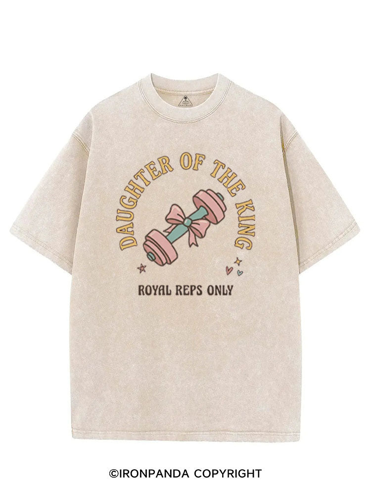 DAUGHTER OF THE KING ROYAL REPS ONLY VINTAGE GYM SHIRT